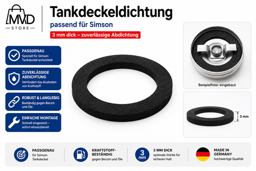 Tankdeckel dichtung dichtring - tankdeckel,